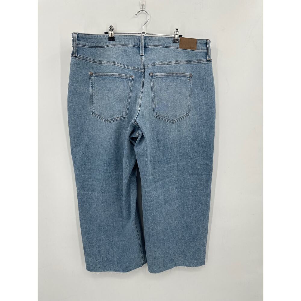 Madewell The Perfect Vintage Wide-Leg Crop Jean Size 20W NWT - Picture 7 of 9
